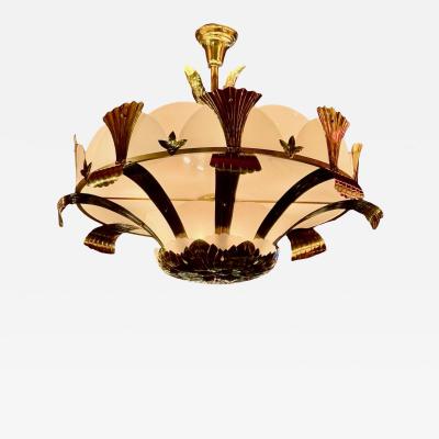 Monumental Art Deco Theater Chandelier 1920s Warfield Theater San Francisco