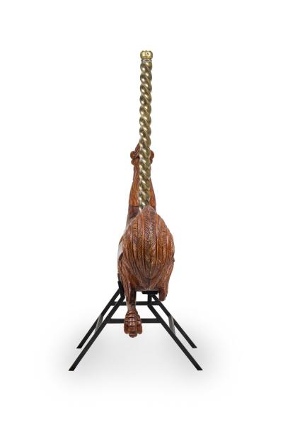 Monumental Carousel Rooster Figure