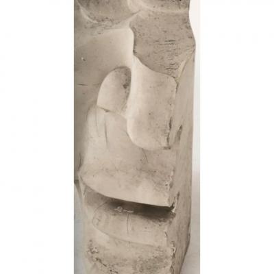 Monumental Cast Stone Architectural Element Nose and Mouth Profile