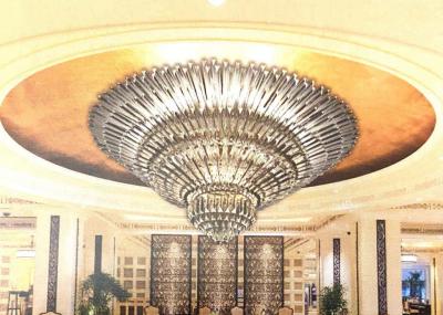 Monumental Contemporary Italian Murano Glass Triedi Ceiling Light