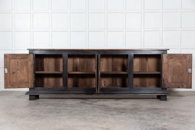 Monumental Ebonised French Oak Enfilade Buffet