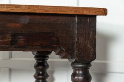 Monumental English 19thC Pine Convent Refectory Table