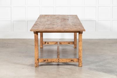 Monumental English Farmhouse Table
