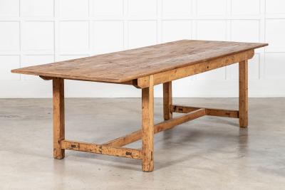 Monumental English Farmhouse Table