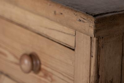 Monumental Estate Made 19thC English Dresser Base