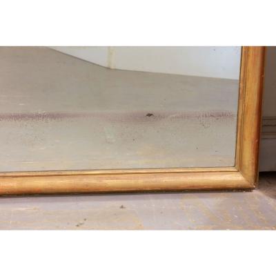 Monumental French 19th Century Louis XVI Gold Gilt Mirror