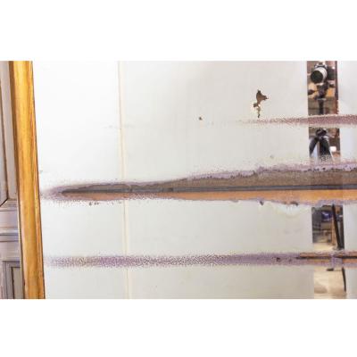 Monumental French 19th Century Louis XVI Gold Gilt Mirror