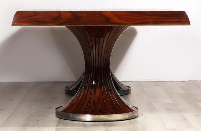 Monumental Mahogany Dining Table