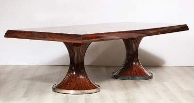 Monumental Mahogany Dining Table