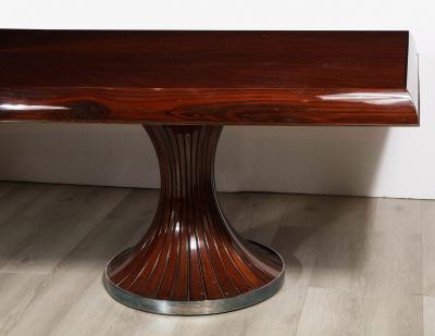 Monumental Mahogany Dining Table