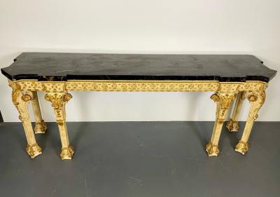 Monumental Marble Top Louis XV Style Console Sideboard Maison Jansen 19 Cent