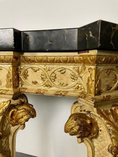 Monumental Marble Top Louis XV Style Console Sideboard Maison Jansen 19 Cent