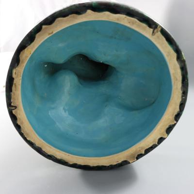Monumental Minton Majolica Conch Shell Jardini re