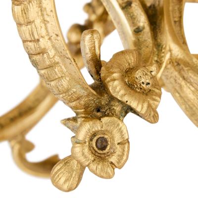 Monumental Napoleon III Silvered and Gilt Bronze Surtout de Table