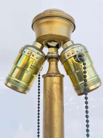 Monumental Pair of Marble Lamps Made in Italy