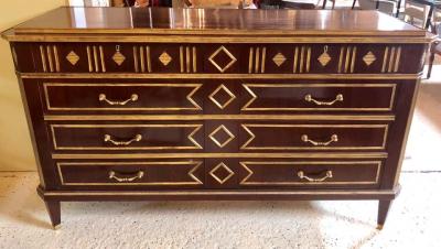 Monumental Russian Neoclassical Style Commode or Chest in the Louis XVI Style