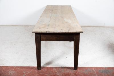 Monumental Scottish Oak Top Refectory Art Table