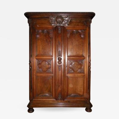 Monumental Superb French Louis XIV Armoire