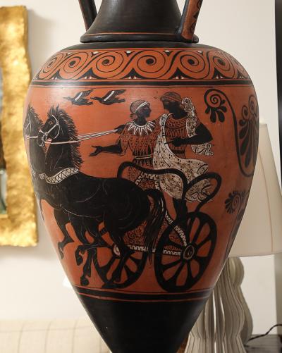 Monumental Terracotta Urn