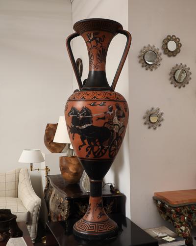 Monumental Terracotta Urn