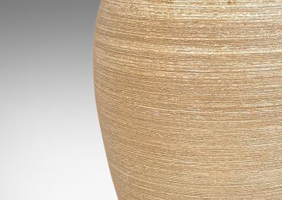 Monumental Textured Vase bv Greta Runeborg for Upsala Ekeby