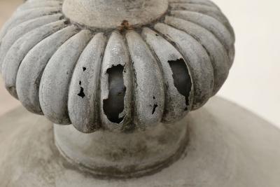 Monumental Urn Shape Zinc Finial
