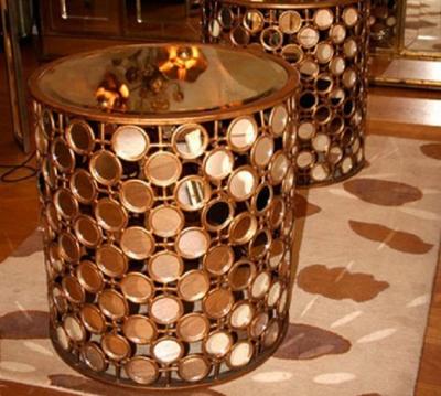 Moon disc drum table