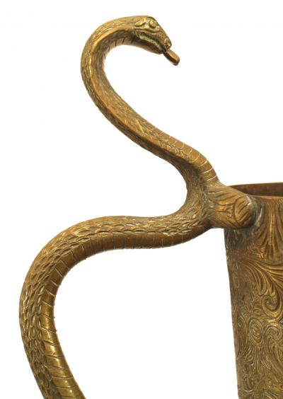 Moorish Style Brass Ewer