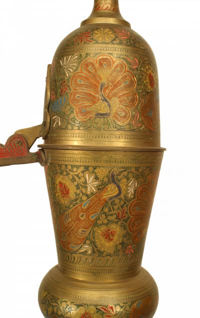 Moorish Style Brass Ewer