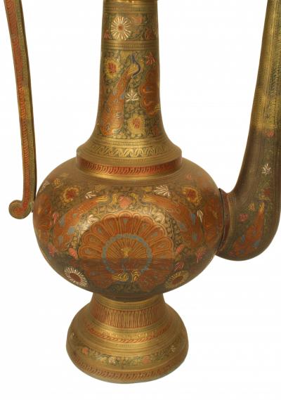 Moorish Style Brass Ewer