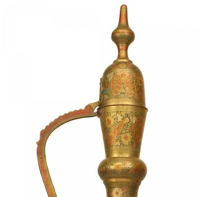 Moorish Style Brass Ewer