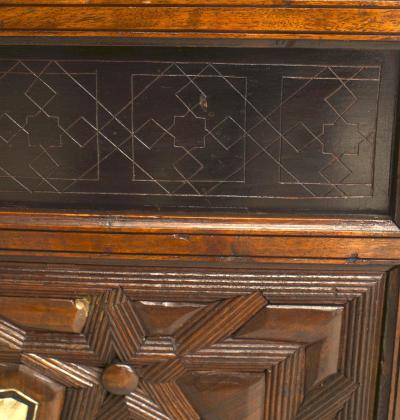 Moorish Teak 3 Fold Screen