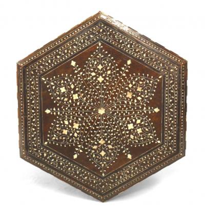 Moorish Walnut and Pedestal