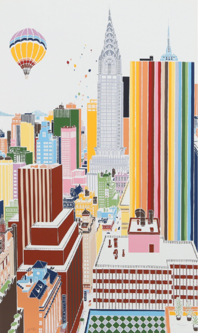 Mori Shizume New York Skyline 3