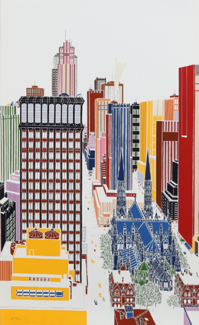 Mori Shizume New York Skyline 5