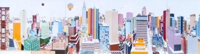 Mori Shizume New York Skyline