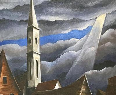 Morning Chat Daniel Koerner American 1909 1977 