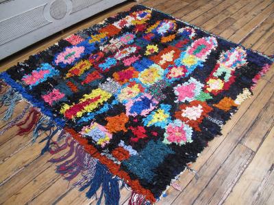 Moroccan Boucherouite Rug