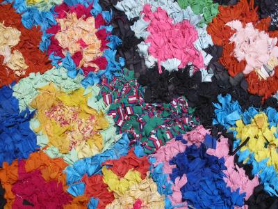 Moroccan Boucherouite Rug