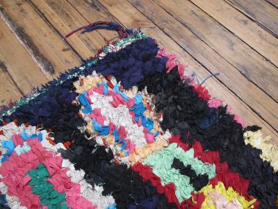 Moroccan Boucherouite Rug