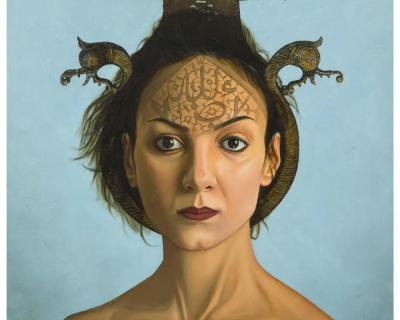 Morteza Pourhosseini Morteza Pourhosseini The Circus 1 Oil and Acrylic on Canvas 2013