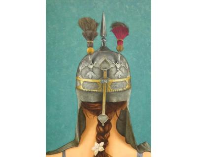 Morteza Pourhosseini Morteza Pourhosseini The Circus 5 Oil and Acrylic on Canvas 2013