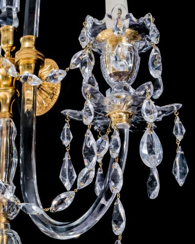 Moses Lafount A PAIR OF GEORGE III LAFOUNT WALL LIGHTS