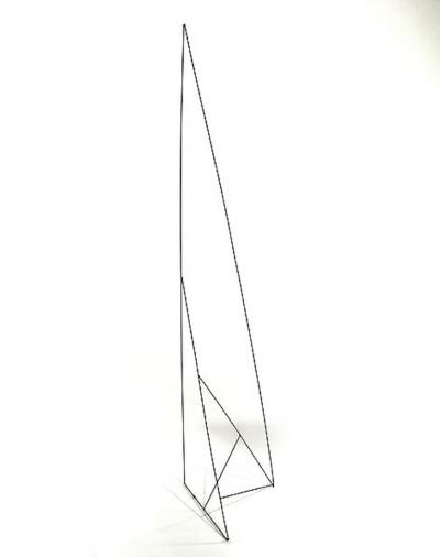 Moshe Y American Modern Abstract Expressionist Wire Sculpture Moshe Y