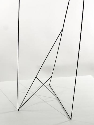 Moshe Y American Modern Abstract Expressionist Wire Sculpture Moshe Y