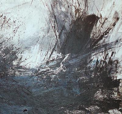 Moshe Y American Modern Abstract Mixed Media on Canvas Moshe Y