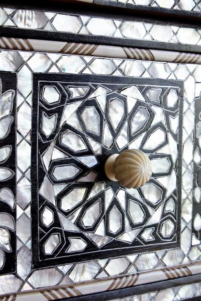 Mother of Pearl Chest of Five Drawers