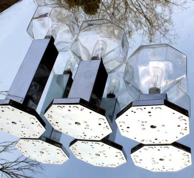 Motoko Ishii 1 of 11 Cluster Motoko Ishii with 7 Sconce Germany 1974