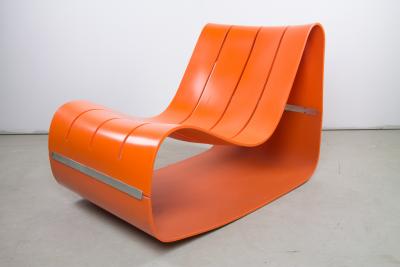 Motomi Kawakami Rare Fiorenza Lounge by Motomi Kawakami for Alberto Bazzani