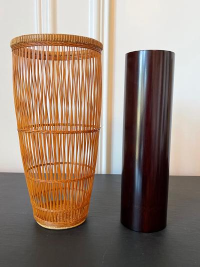 Motoshi Abe Japanese Contemporary Bamboo Basket by Abe Motoshi